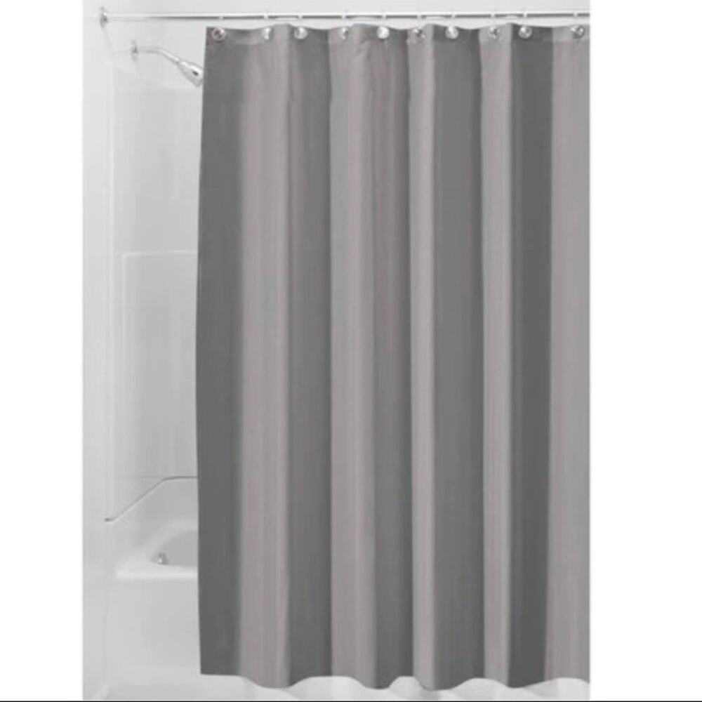 Gray Shower Curtain Liner